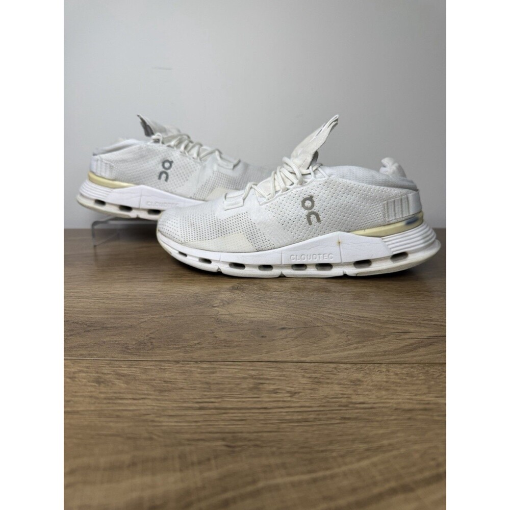 On Cloudnova Women’s Shoes All White Size 8